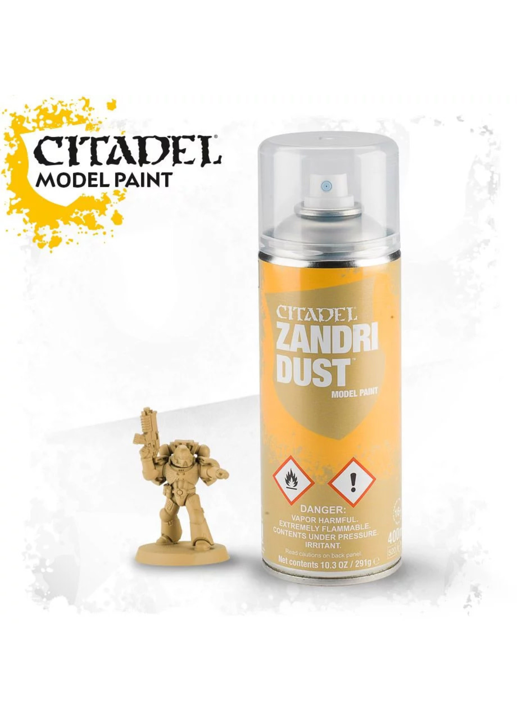 Zandri Dust Aérosol Citadel Spray La boutique Tabletop