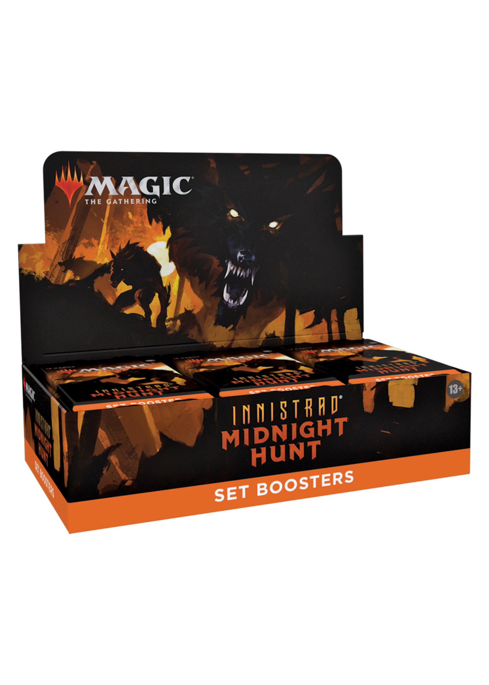Wizards of the Coast Innistrad Midnight Hunt - Display Box of 30 Set Boosters MTG Magic the Gathering (ENG)