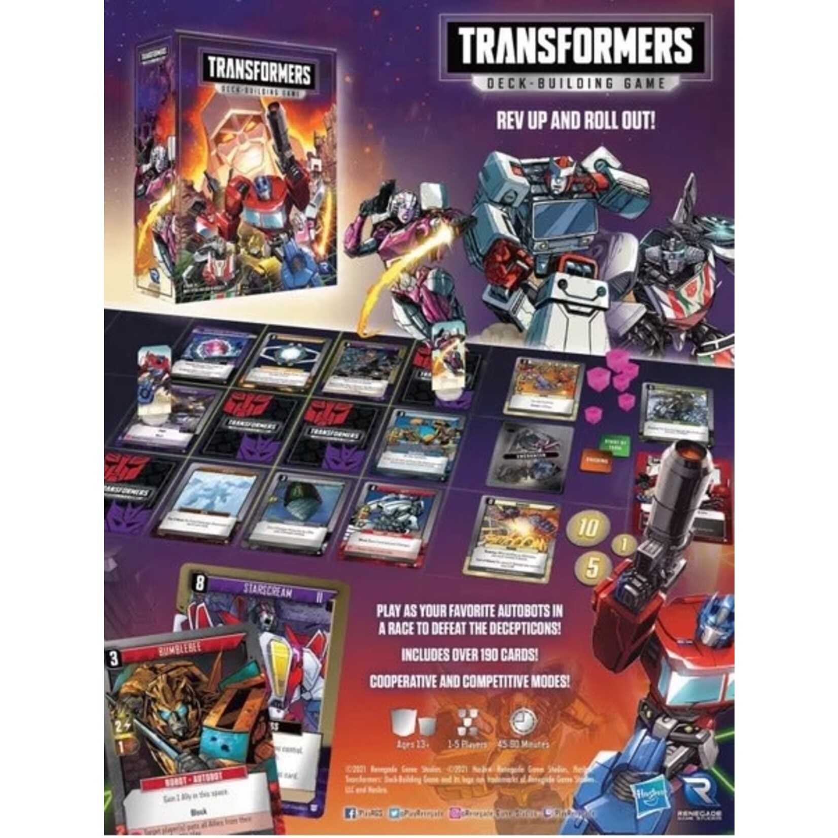 Transformers Deck-Building Game (ENG)