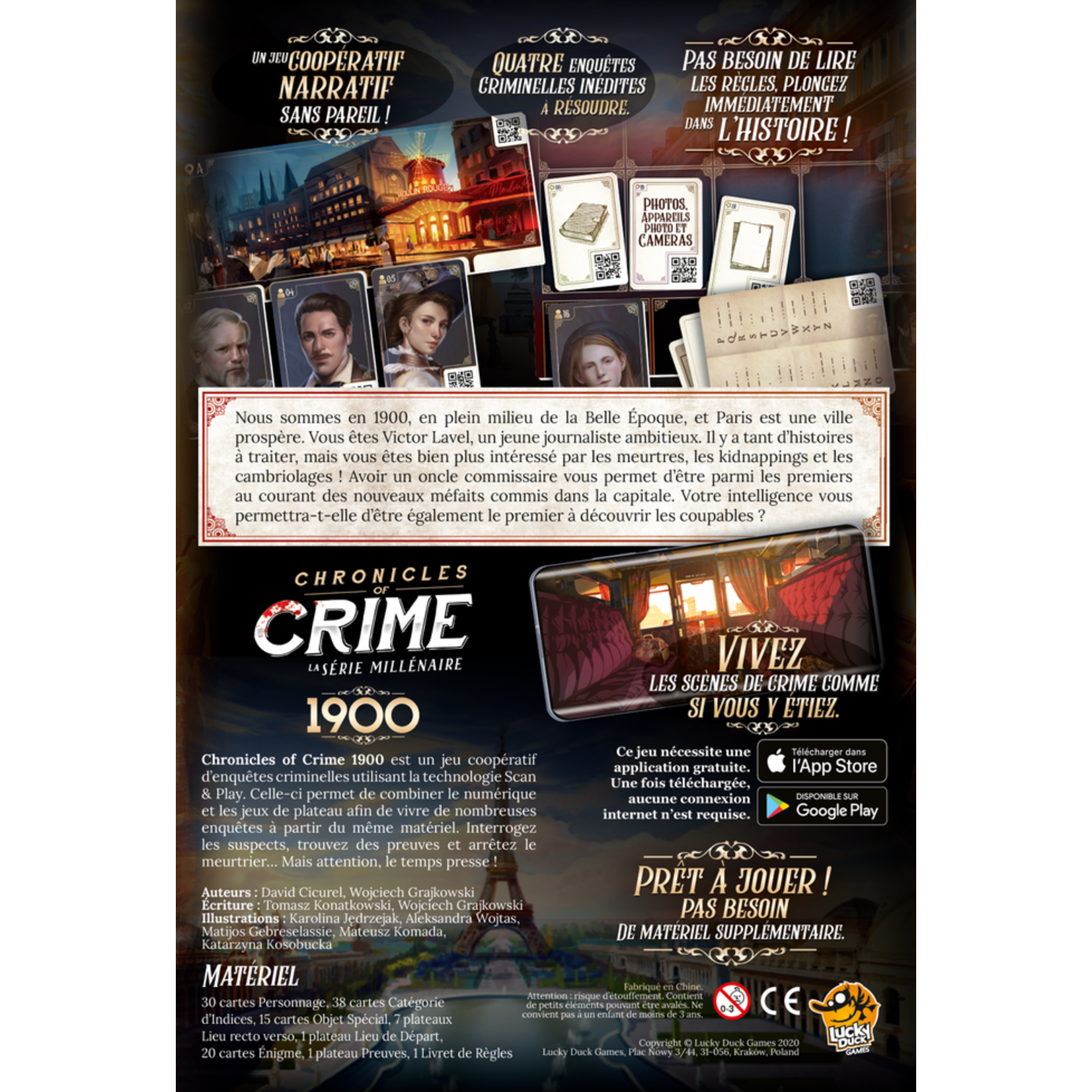 Chronicles or Crime 1900 (FR)