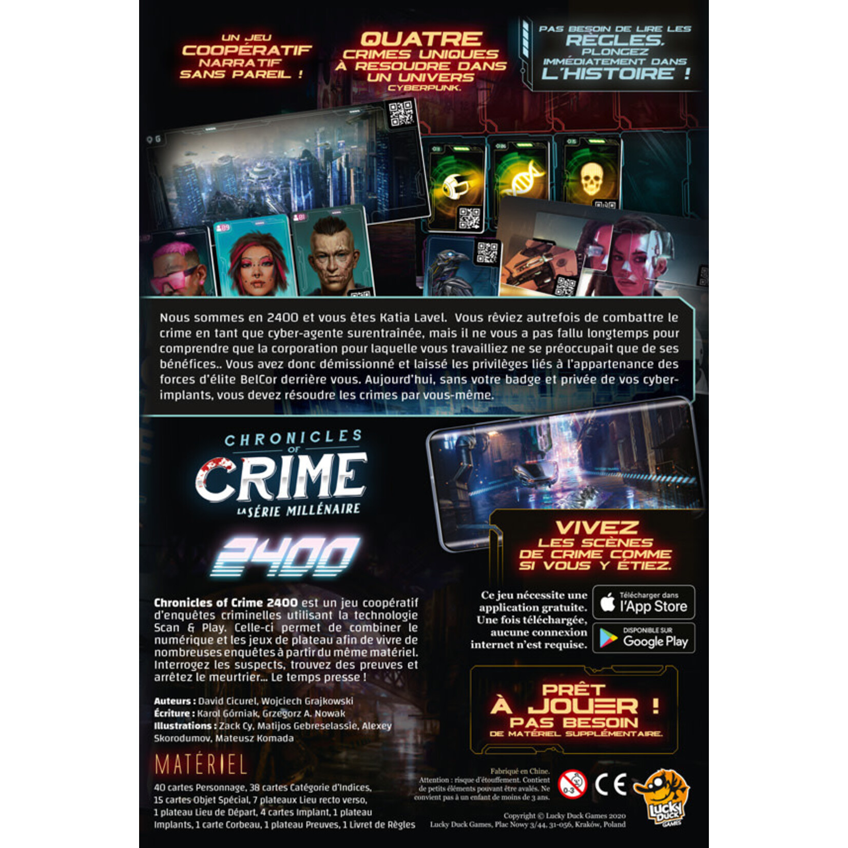 Chronicles or Crime 2400 (FR)
