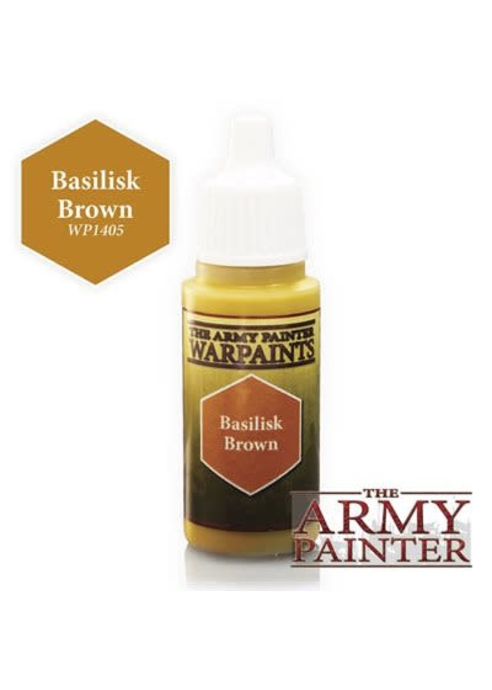 The Army Painter Basilisk Brown - Acrylic Warpaints - The Army Painter