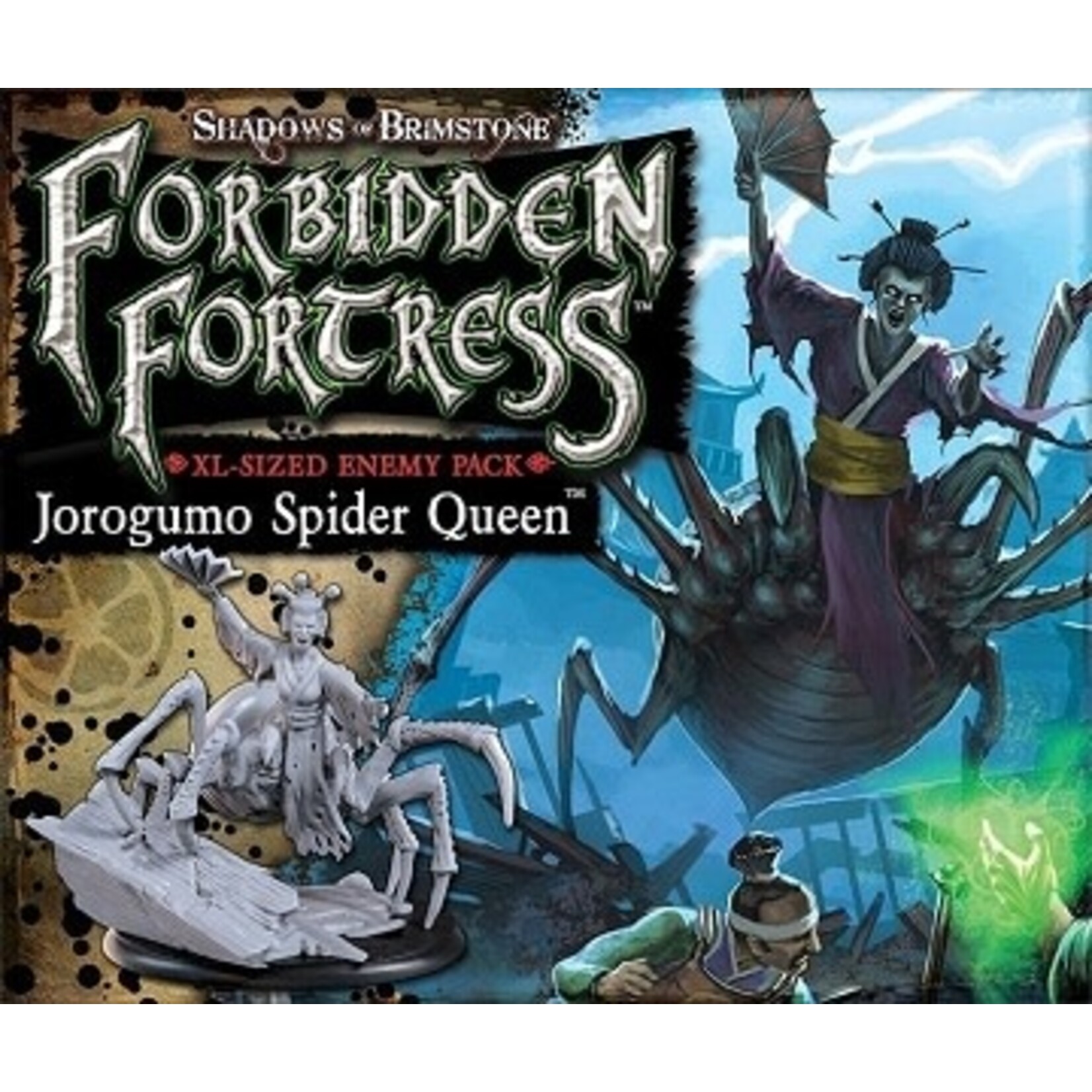 Jorogumo Spider Queen : XL-Sized Enemy Pack - Forbidden Fortress - Shadows of Brimstone
