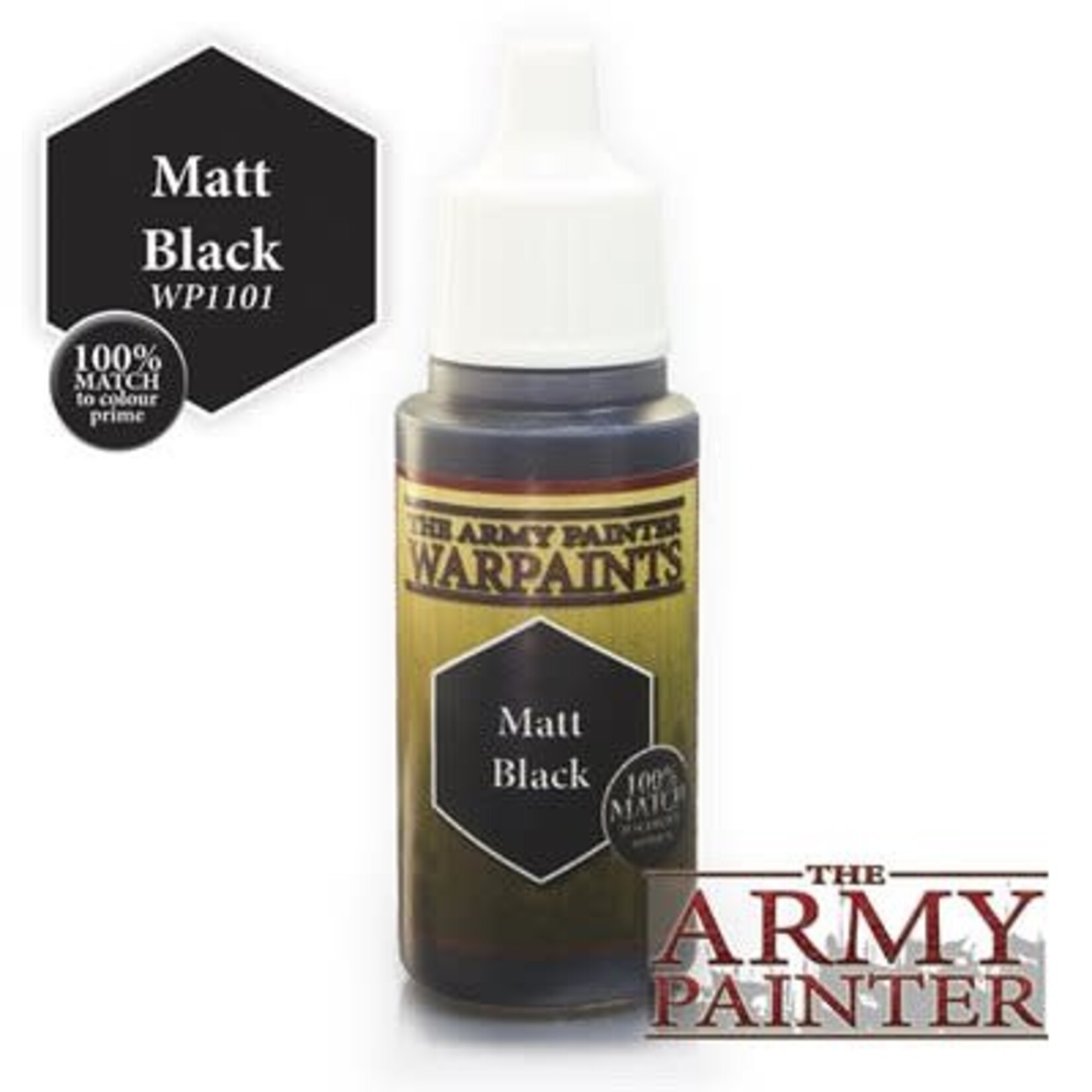 Matt Black - Acrylic Warpaints - The Army Painter