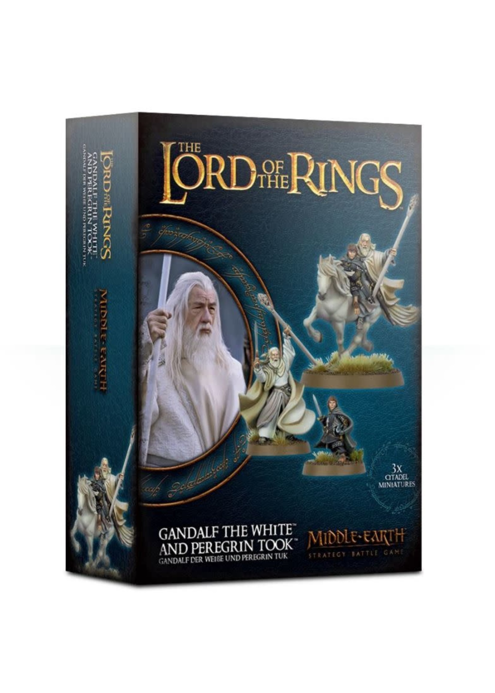 Games Workshop Gandalf the White and Peregrin Took - The Lord of the Rings - Middle-Earth SBG