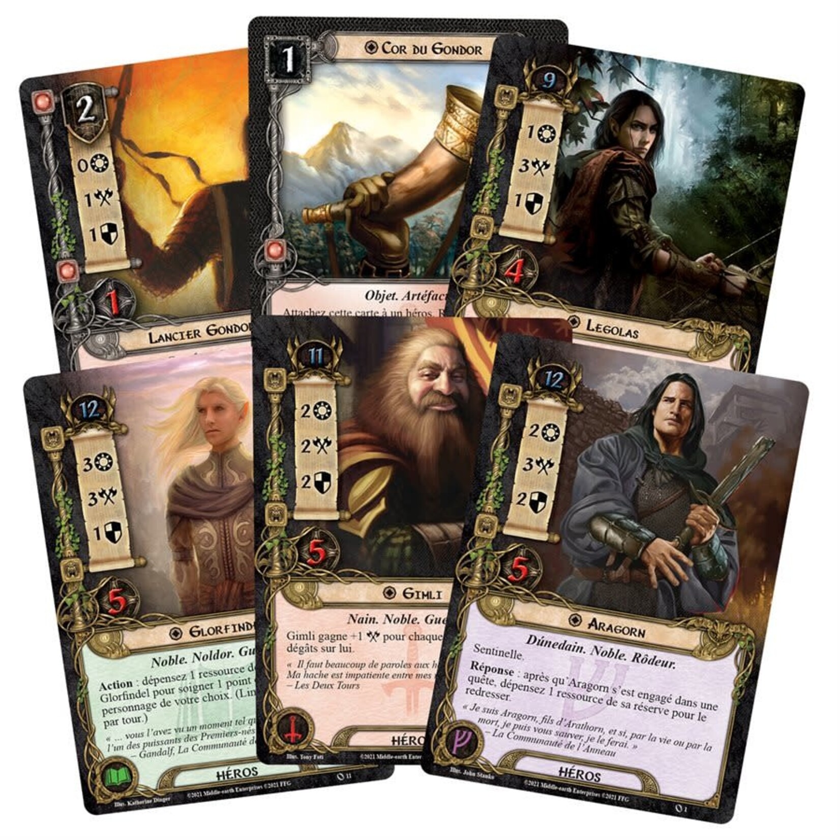 Le Seigneur des Anneaux : le jeu de cartes - Édition révisée (FR)