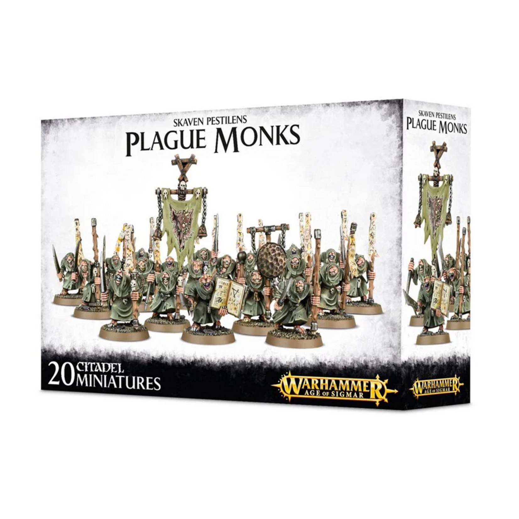 Games Workshop Plague Monks - Skaven Pestilens - Warhammer Age of Sigmar