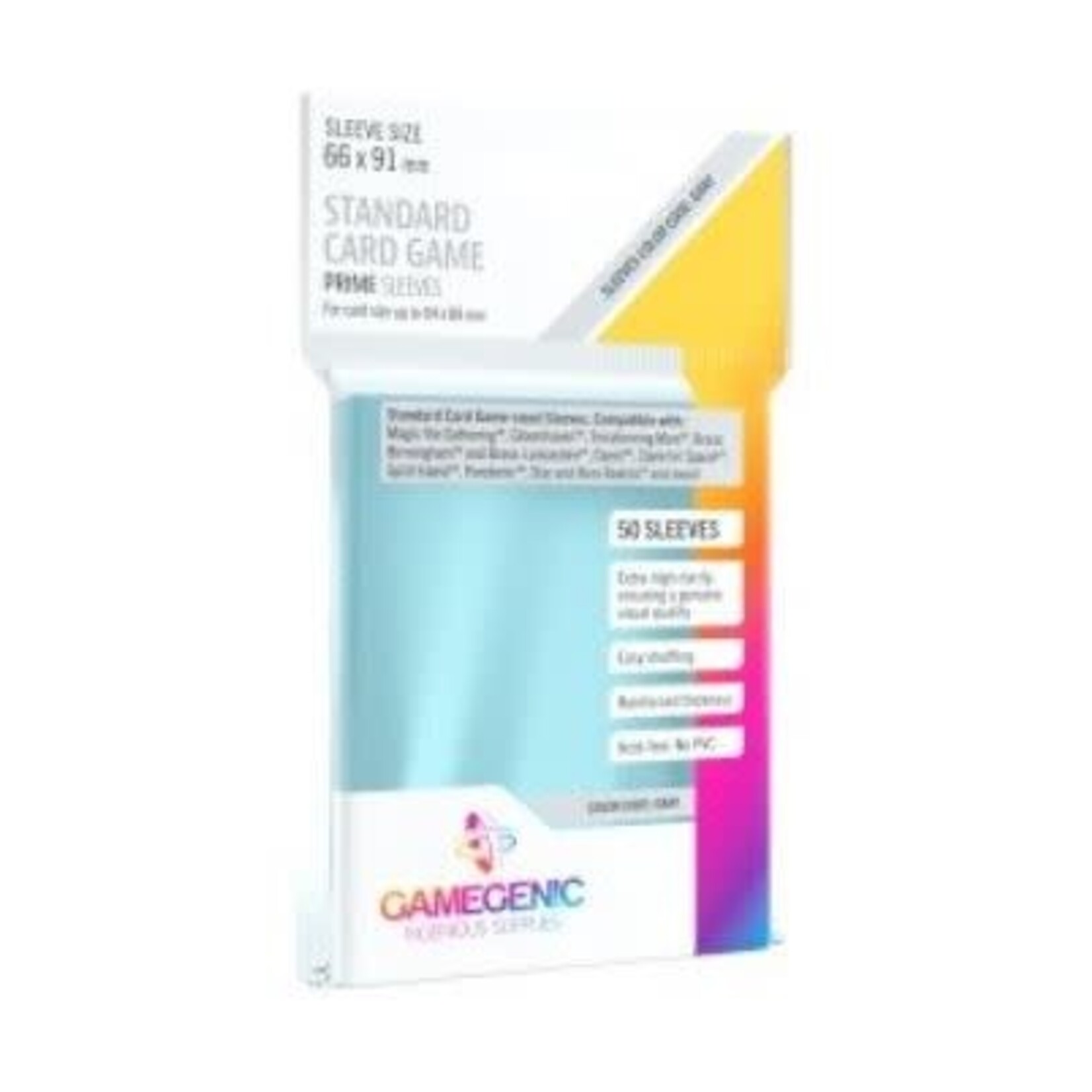 Sleeves: Prime Standard Card Game - Gamegenic (50)