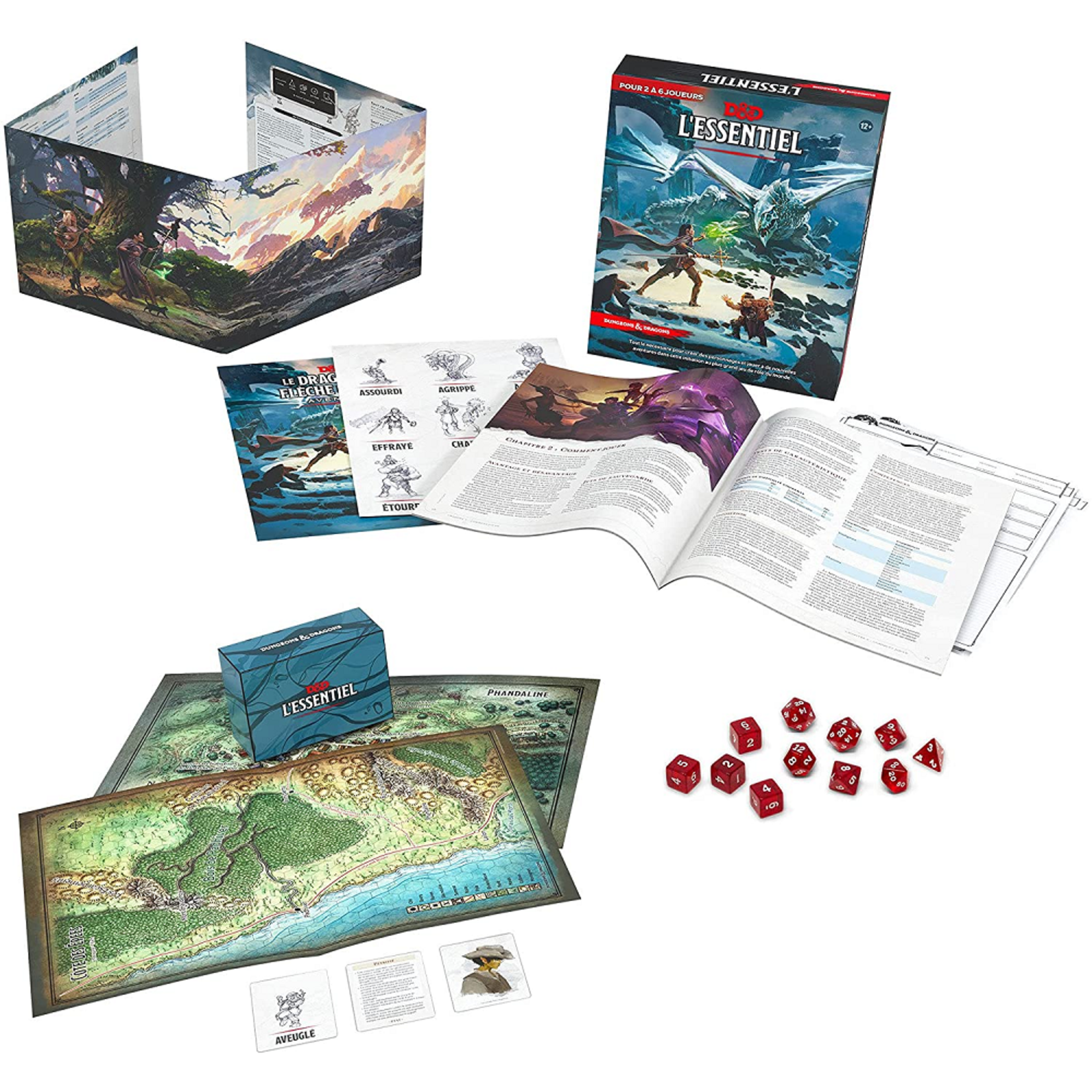 L'Essentiel - Ensemble de départ pour Dungeons & Dragons (FR)