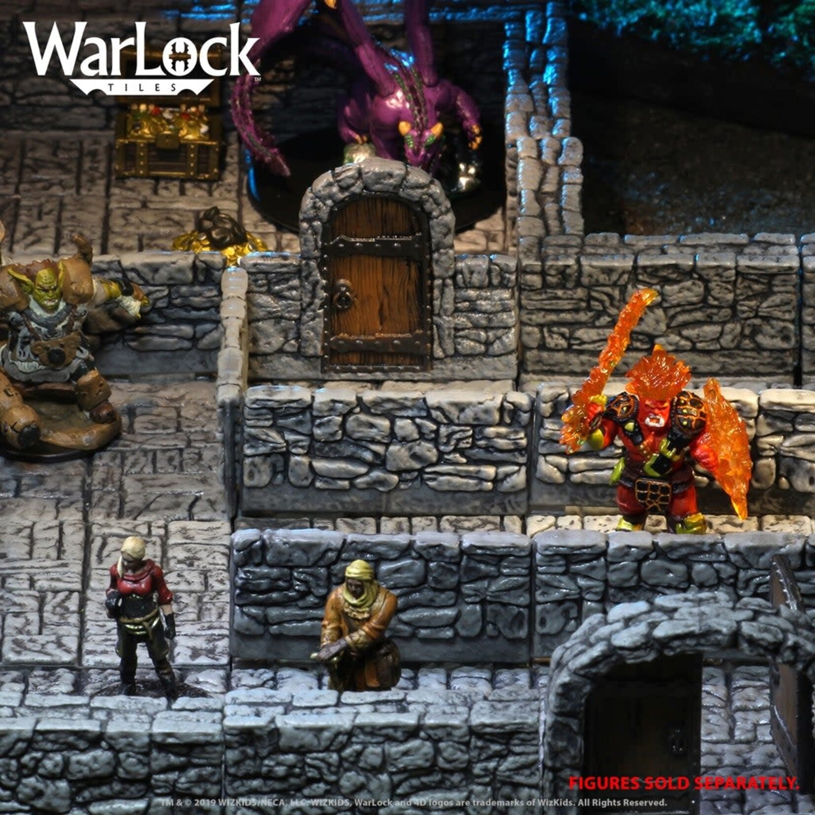 WizKids Warlock Tiles - Dungeon Tiles 1