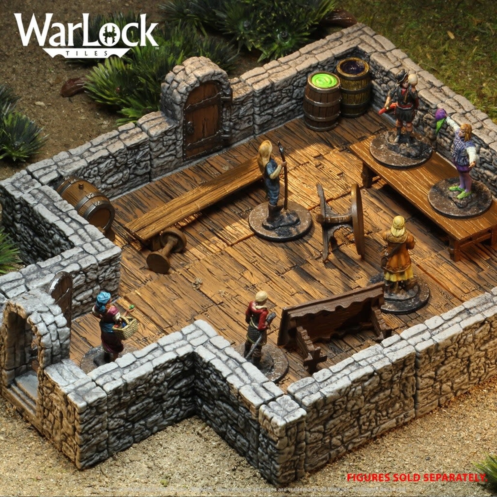 WizKids Warlock Tiles - Dungeon Tiles 1