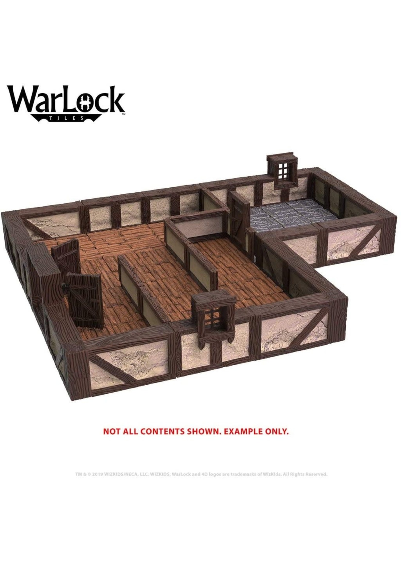 WizKids Warlock Tiles - Town & Village 1
