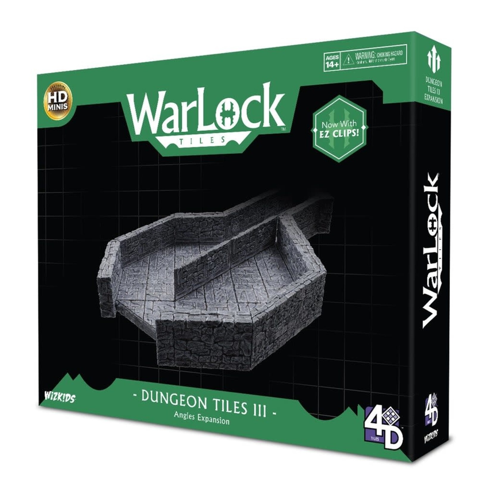 WizKids Warlock Tiles - Dungeon Tiles III: Angles Expansion