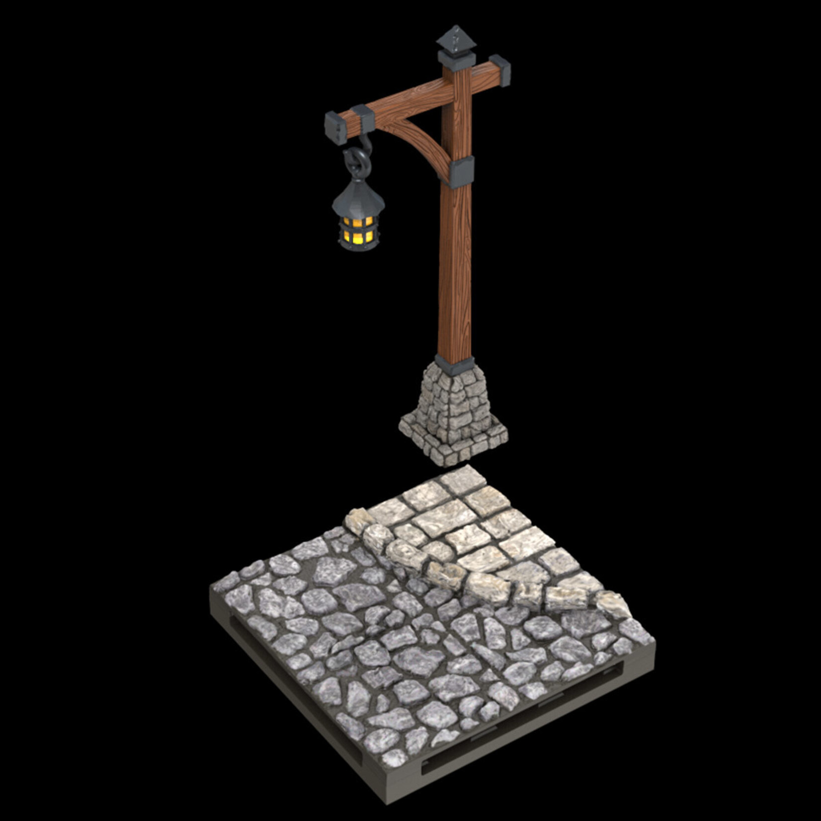 WizKids Warlock Tiles - Town Square
