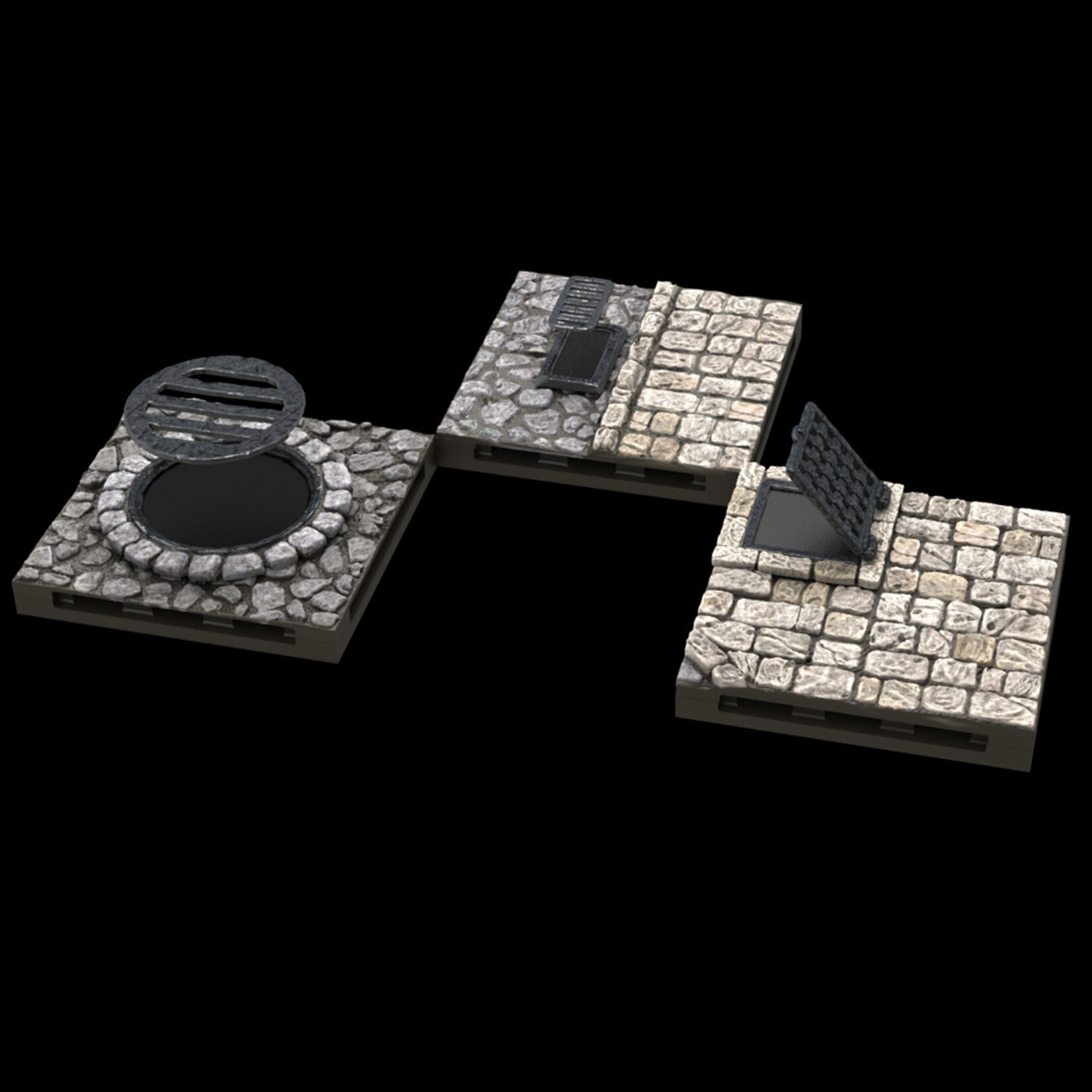 WizKids Warlock Tiles - Town Square
