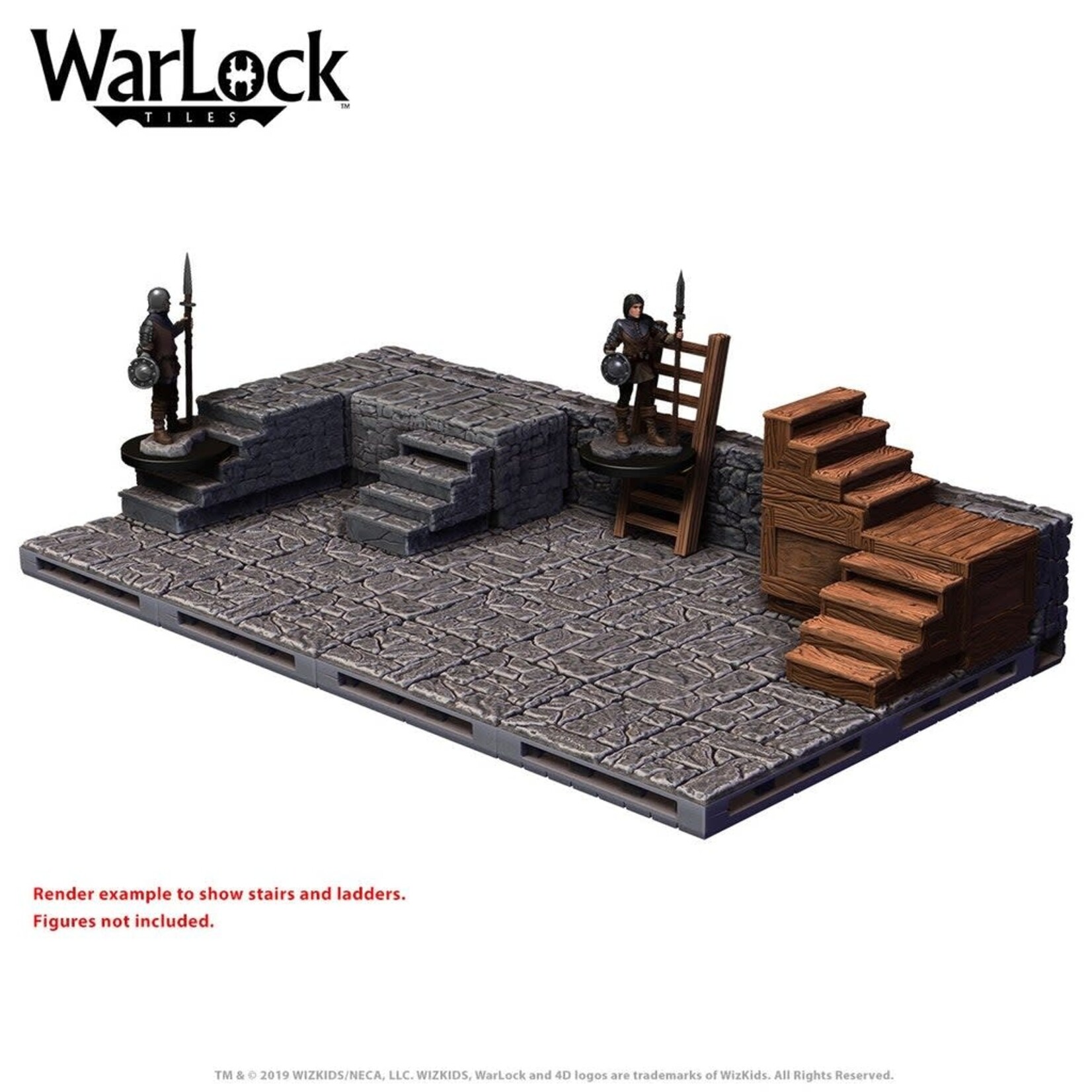 WizKids Warlock Tiles: Stairs & Ladders