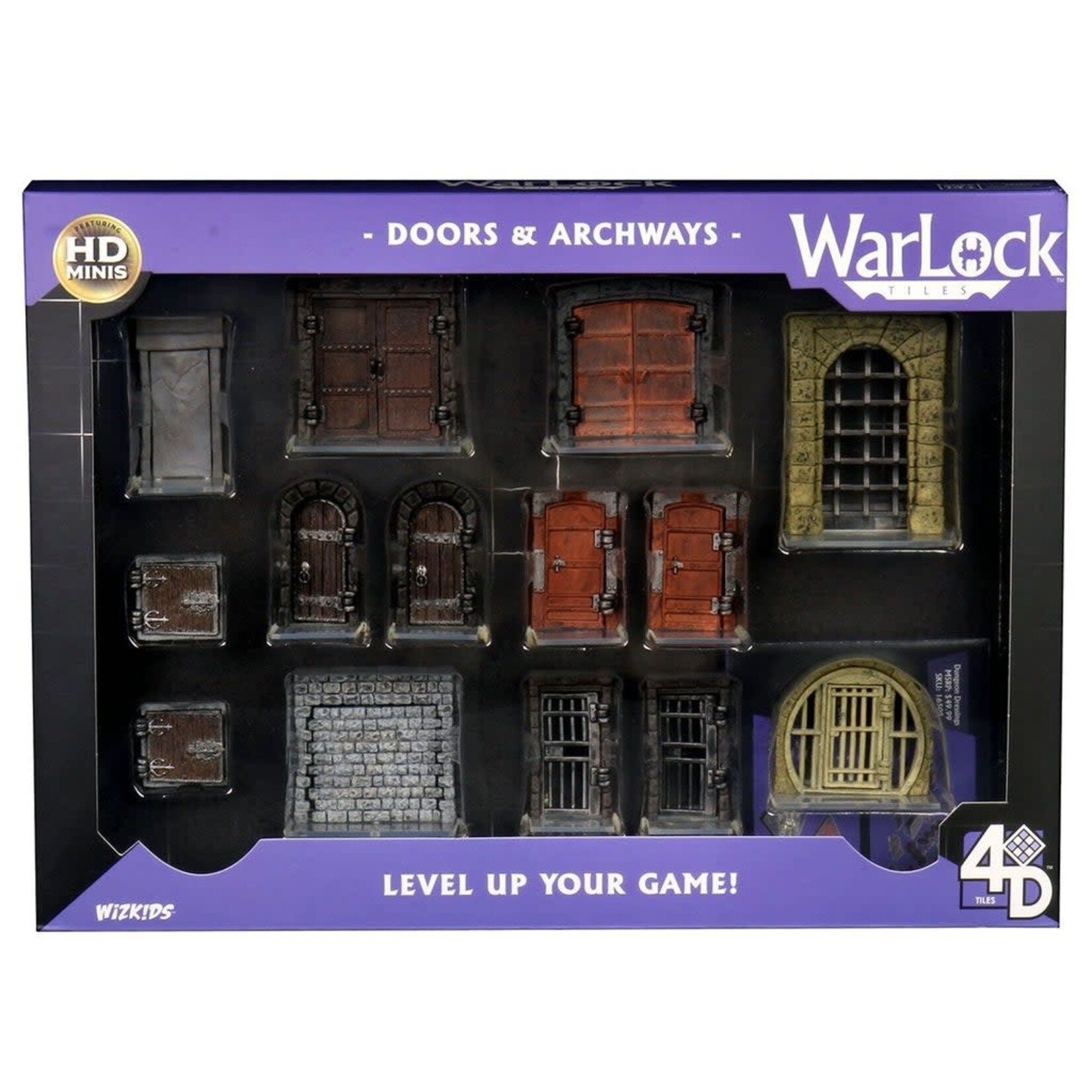 WizKids Warlock Tiles: Doors & Archways