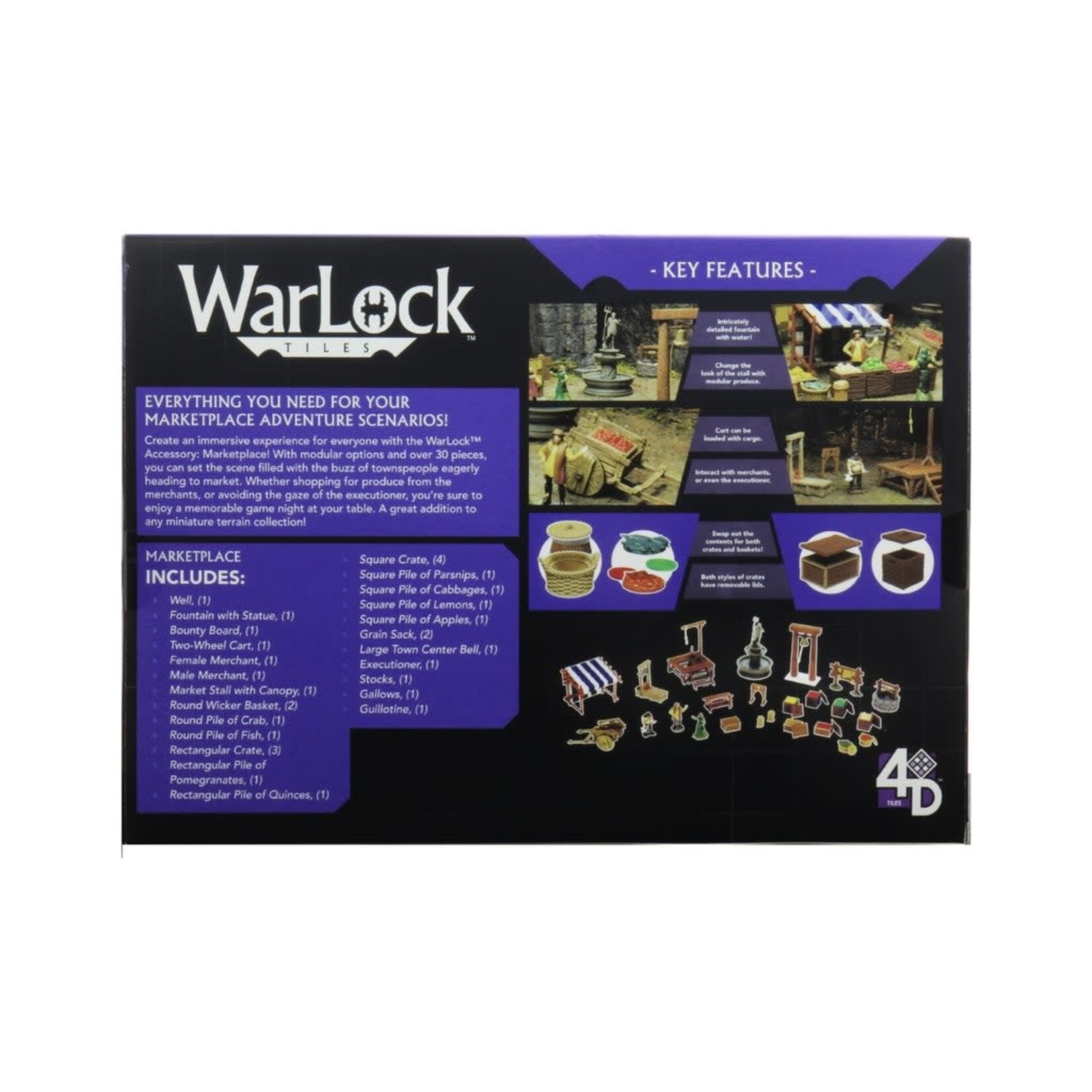 WizKids Warlock Tiles: Marketplace