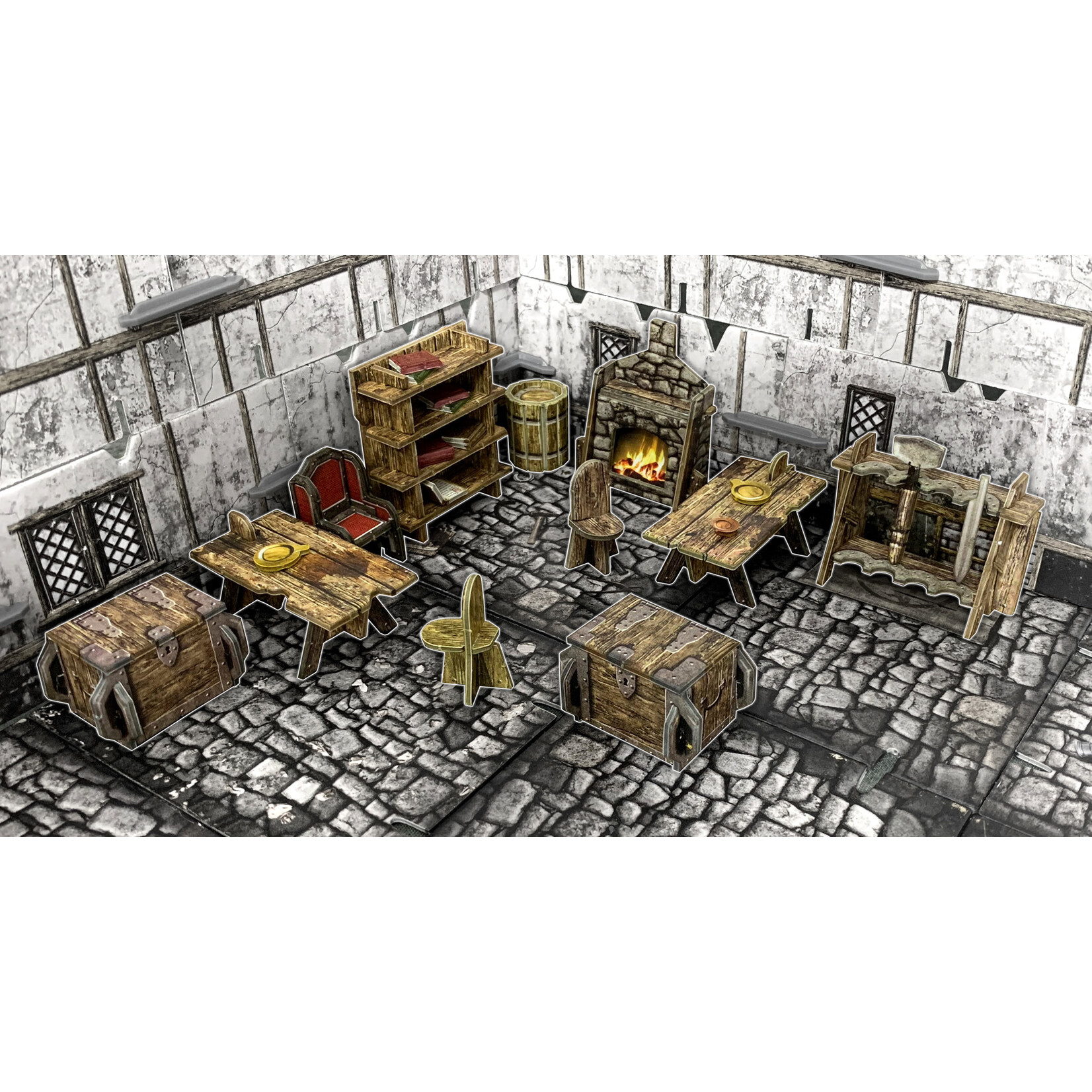 Fantasy Village Furniture - Tabletop Games and Terrain - Battle Systems