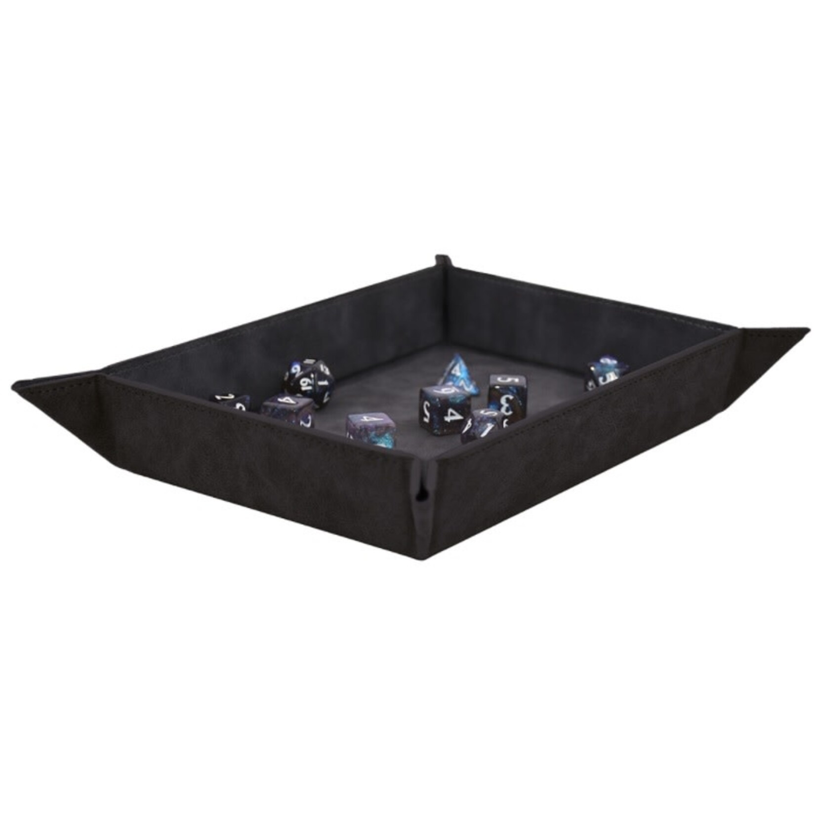 Foldable Dice Rolling Tray - Jet