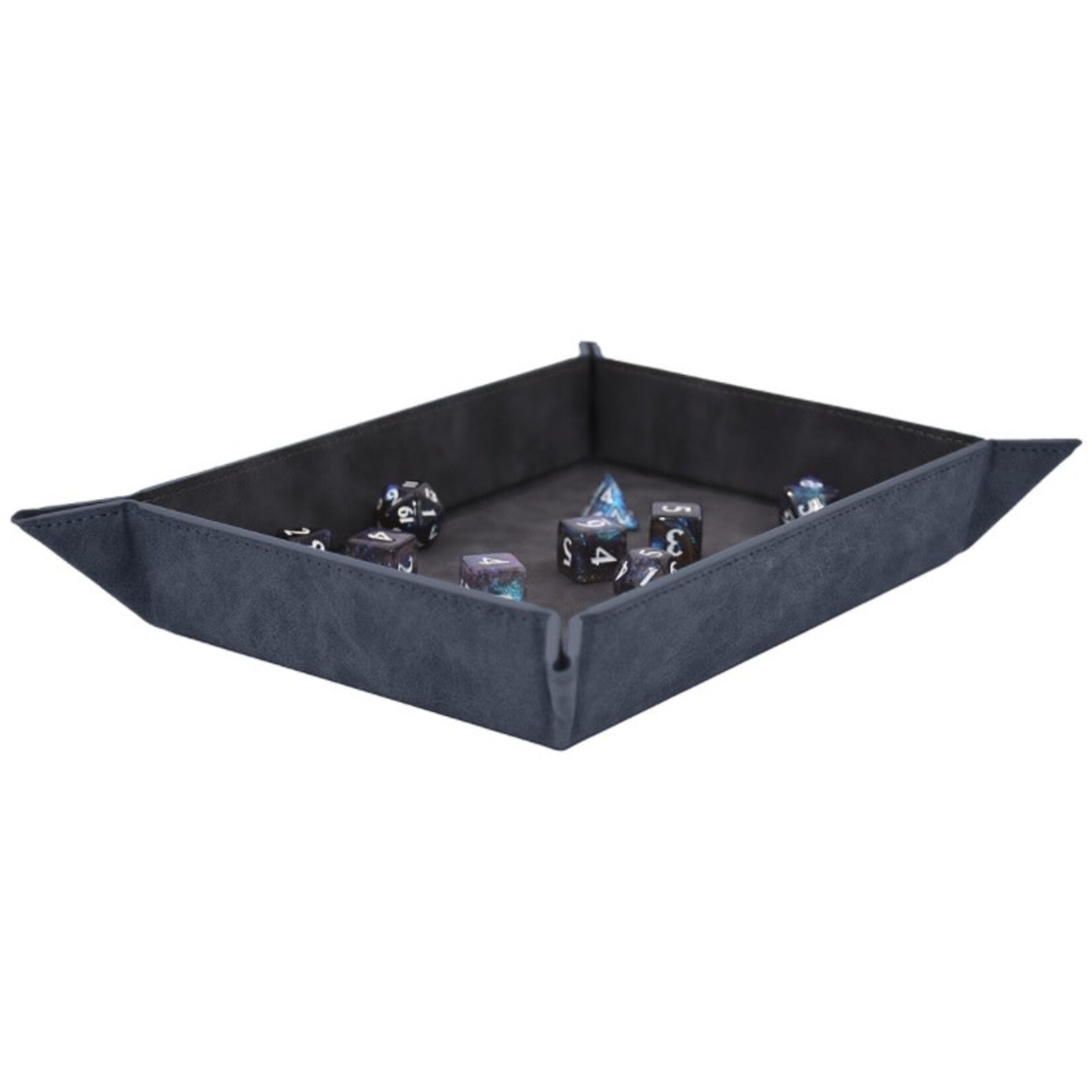 Foldable Dice Rolling Tray - Sapphire