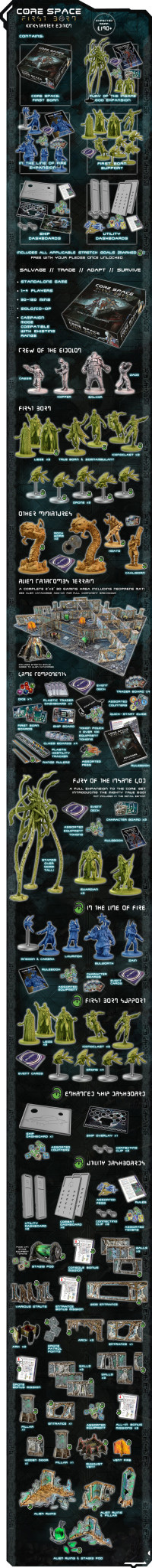 Core Space: Firstborn Starter Set from Battle Systems (bts-bsgcsc004) .ne