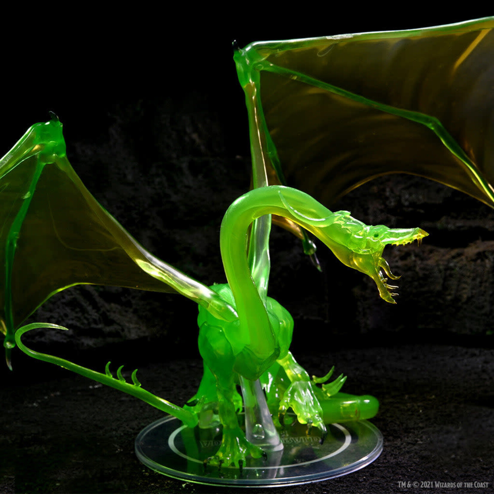 WizKids Adult Emerald Dragon - D&D Icons of the Realms - Wizkids