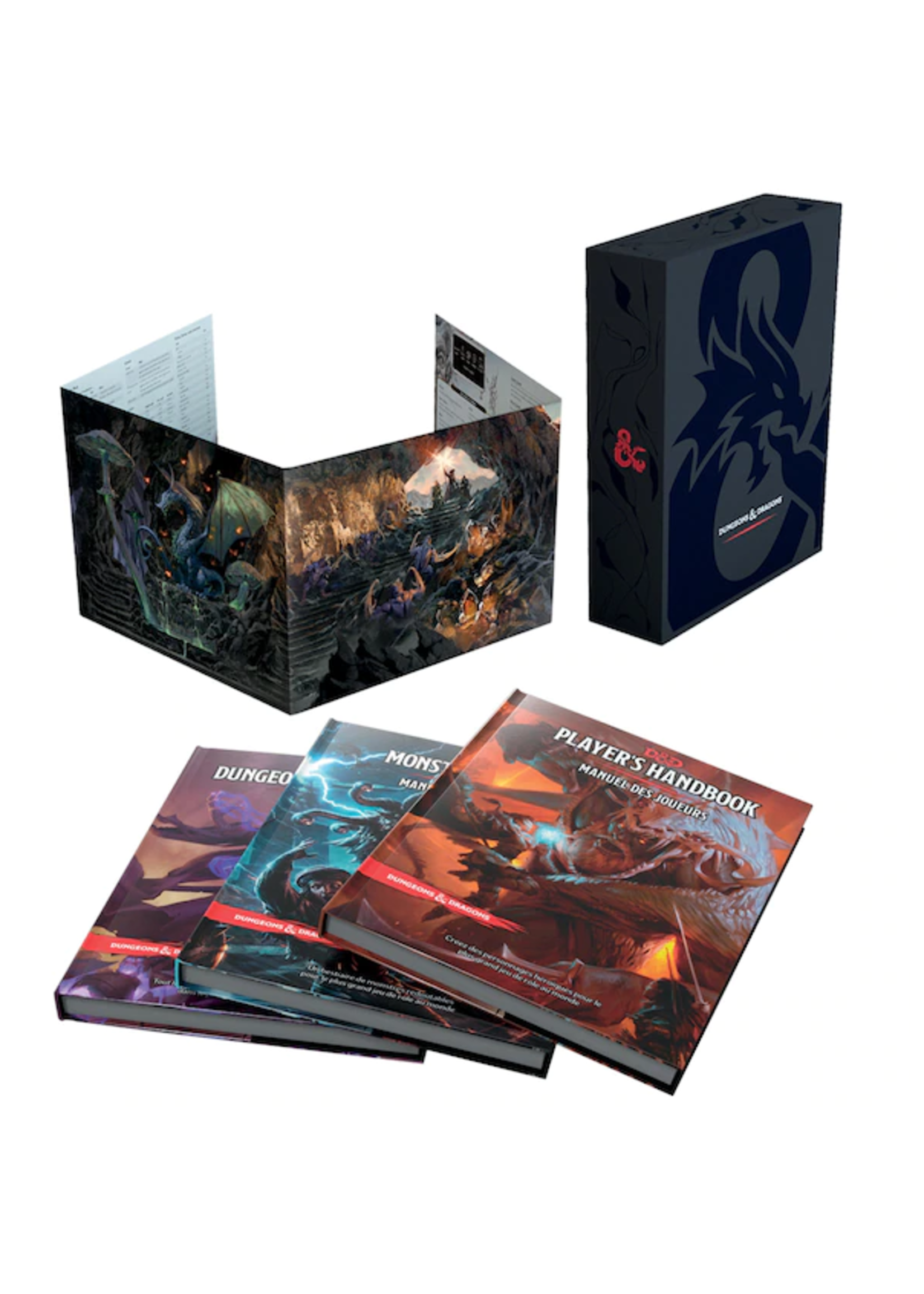 Wizards of the Coast Coffret des livres de référence de base pour Dungeons & Dragons (FR)
