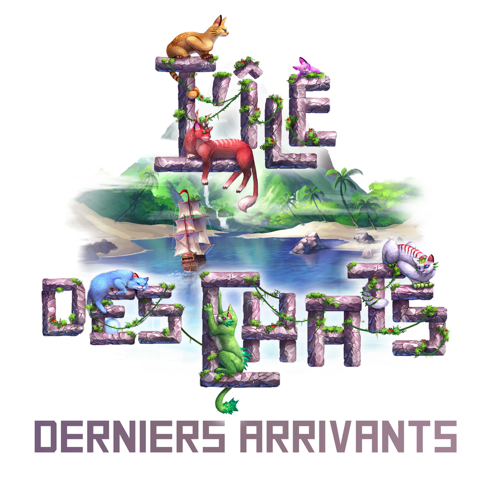 L'île des chats : derniers arrivants (extension, FR)