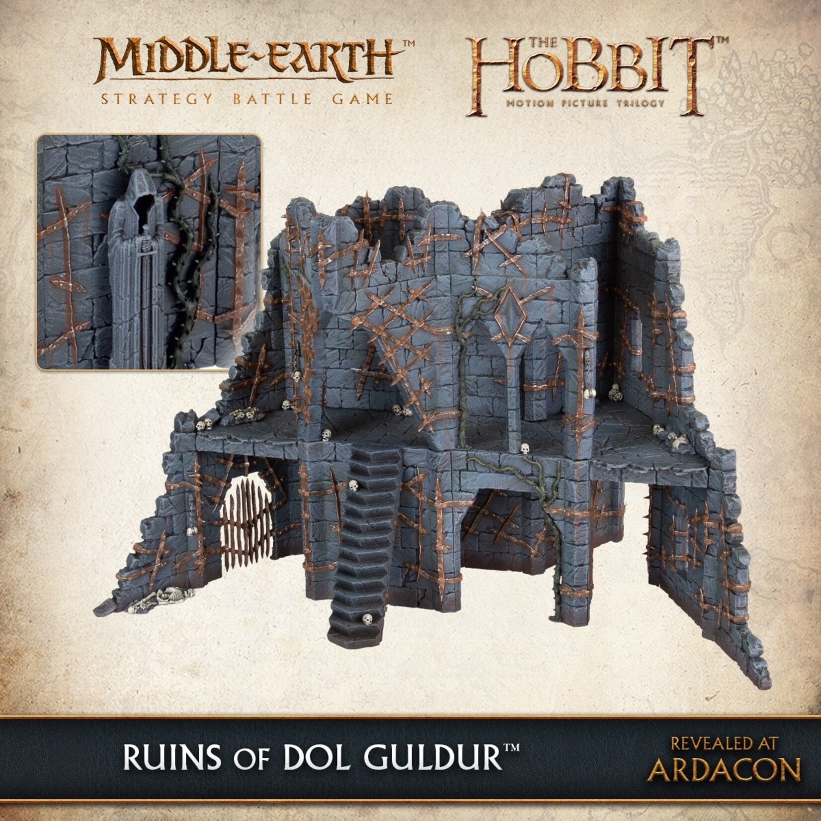 Games Workshop Ruins of Dol Guldur - Middle Earth Strategy Battle Game
