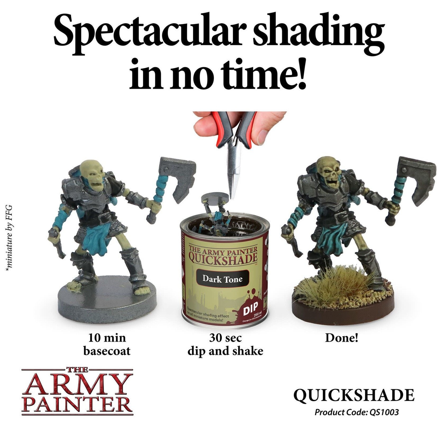 Quickshade Dark Tone - The Army Painter