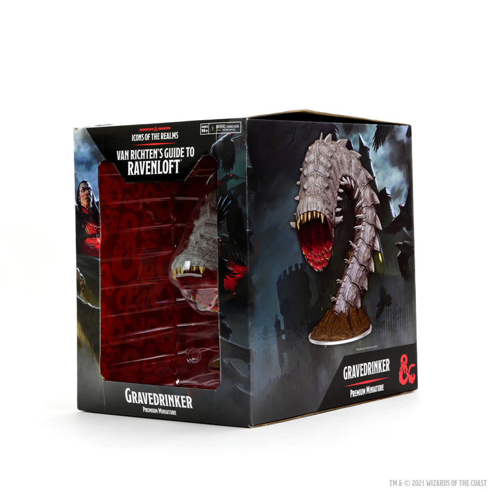 WizKids Gravedrinker Premium Miniature - Dungeons & Dragons Icons of the Realms - Van Richten's Guide to Ravenloft - WizKids