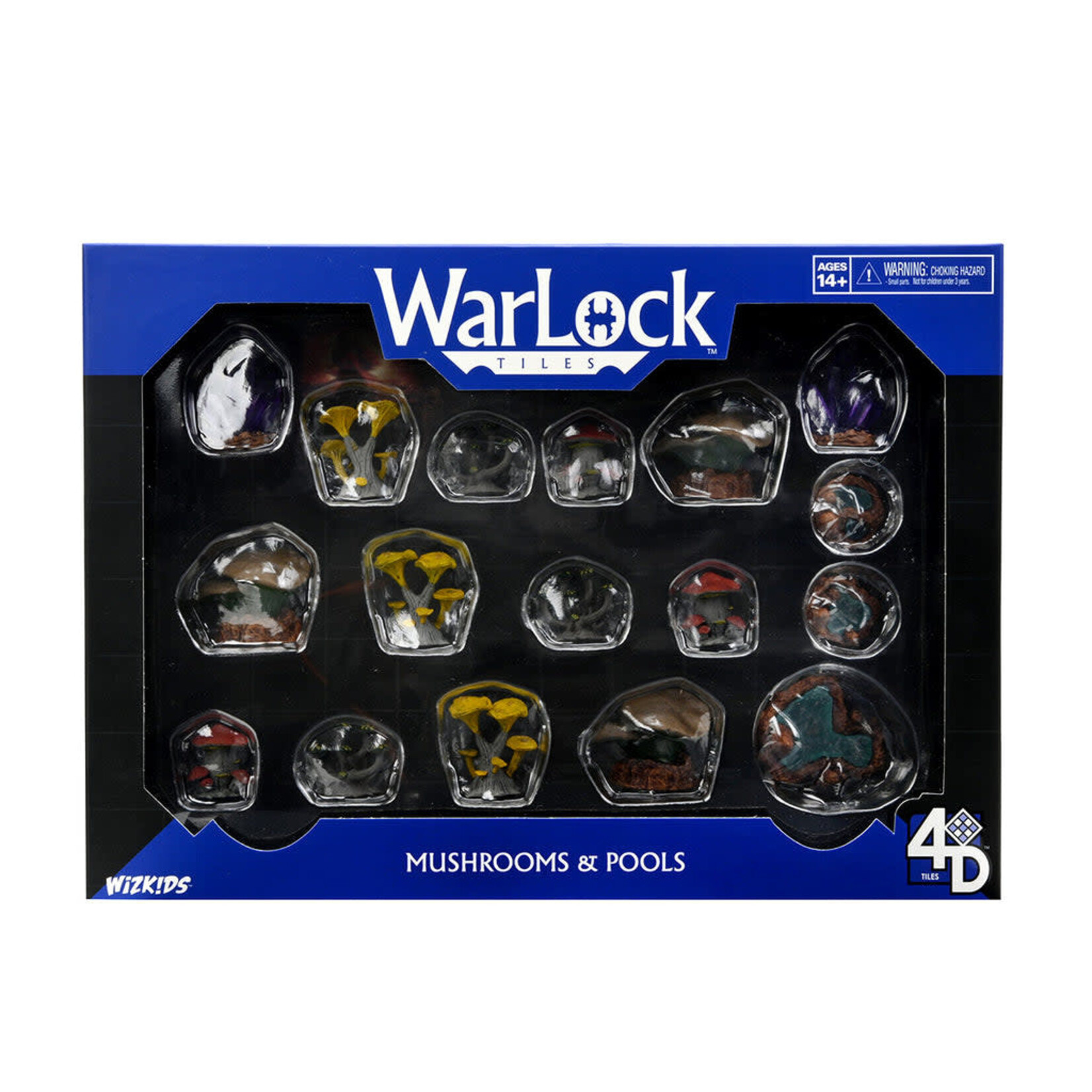 WizKids Mushrooms & Pools - aceessoires terrain Warlock Tiles