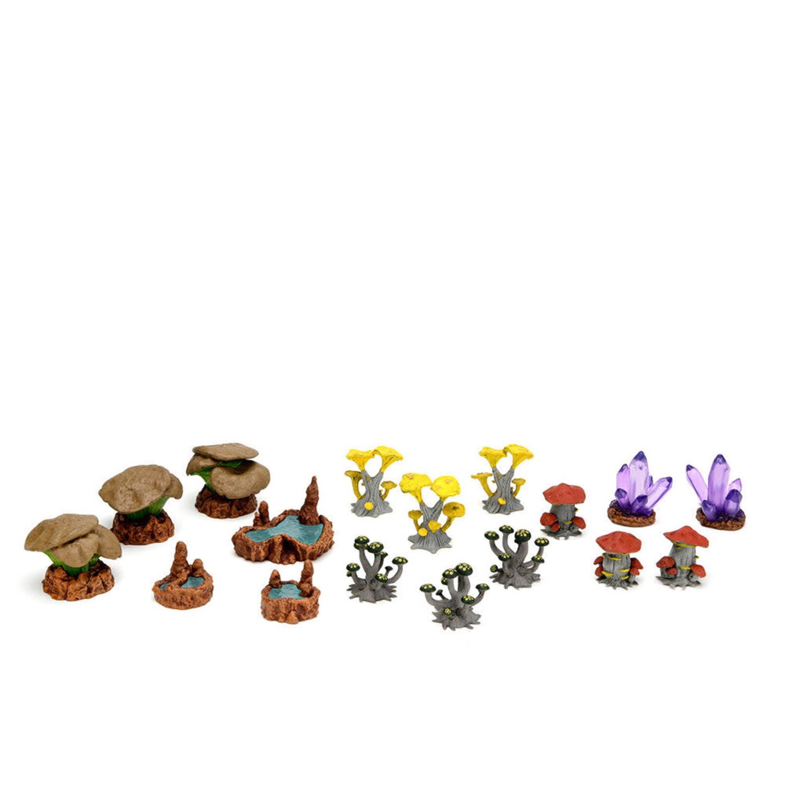 WizKids Mushrooms & Pools - aceessoires terrain Warlock Tiles