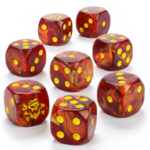 Games Workshop Ork Flyboyz Dice Set - Aeronautica Imperialis