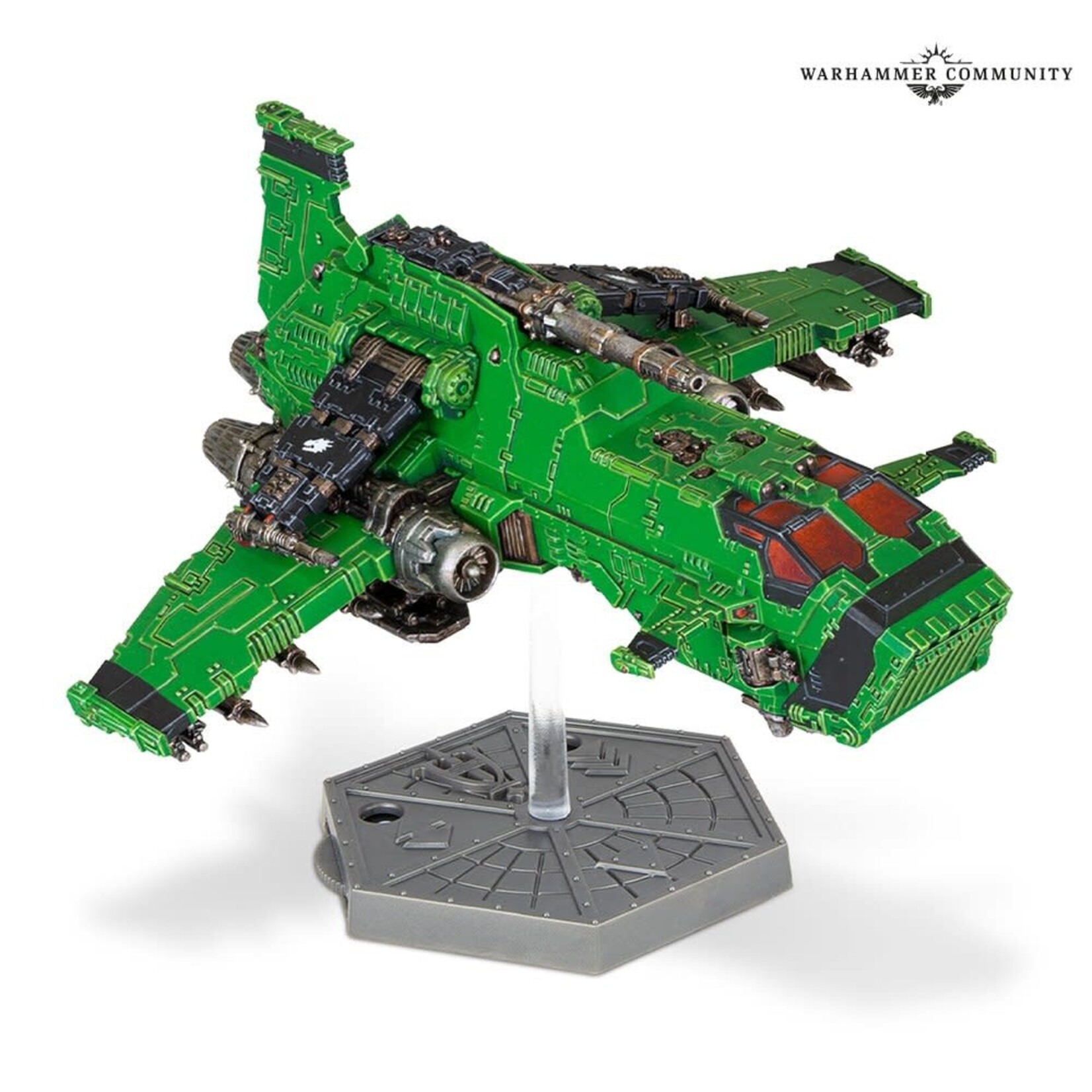 Games Workshop Thunderhawk Gunship - Adeptus Astartes - Aeronautica Imperialis