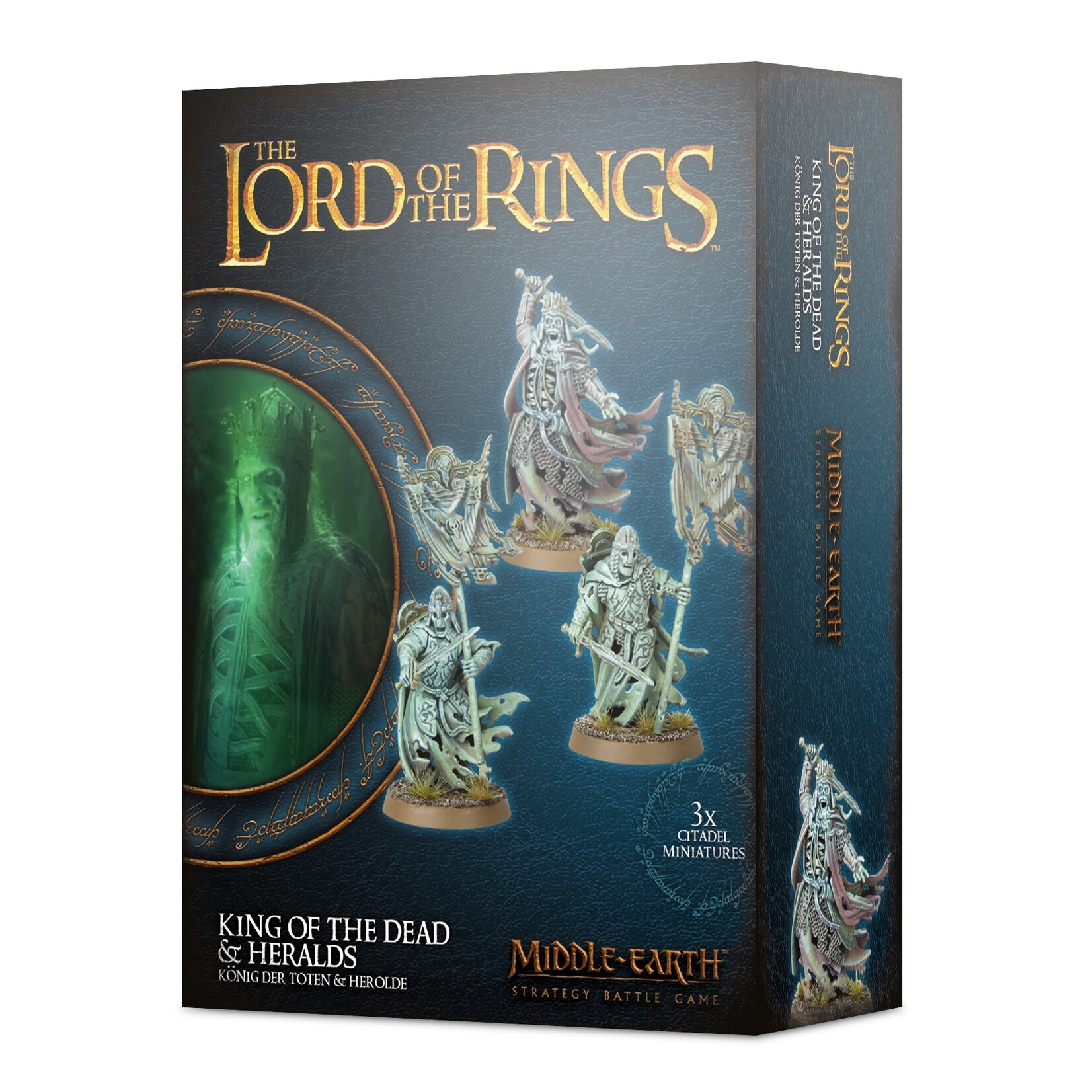 Games Workshop King of the Dead and Heralds - The Lord of the Rings - Middle Earth SBG