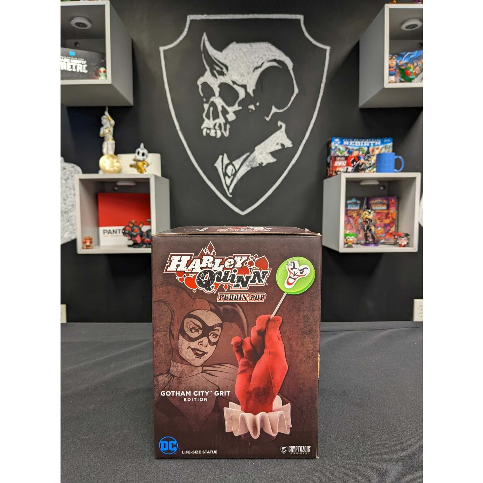 Gotham Grit Statue: Harley Quinn Puddin' Pop