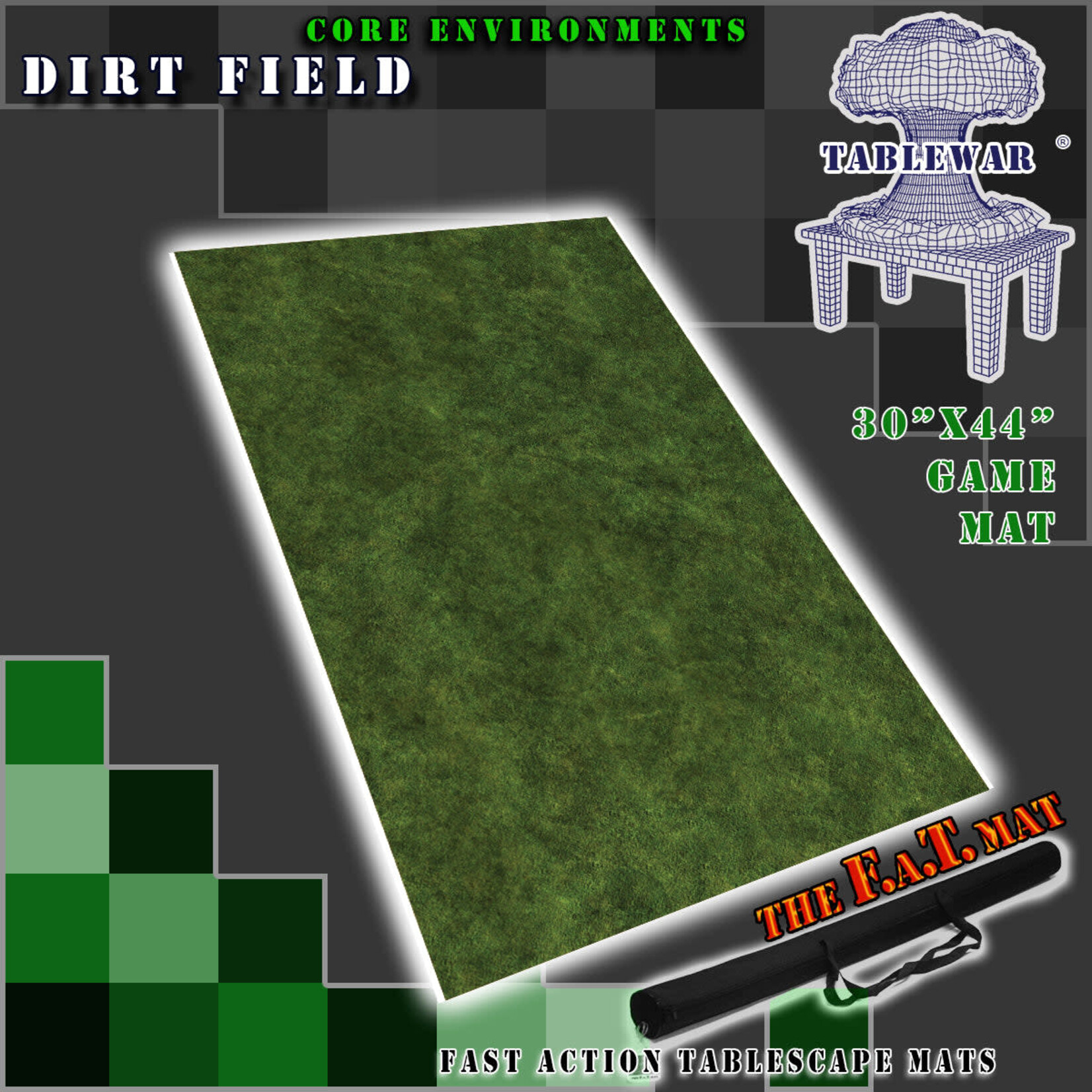 F.A.T. Mat Grassy Field 30" x 44" - Core Environments