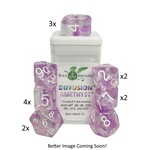 Role 4 Initiative Amethyst: Ensemble de 15 dés polyhédriques - DIffusion Dice