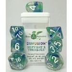 Role 4 Initiative Neptune's Treasure: Set of 7 Polyhedral Diffusion Dice