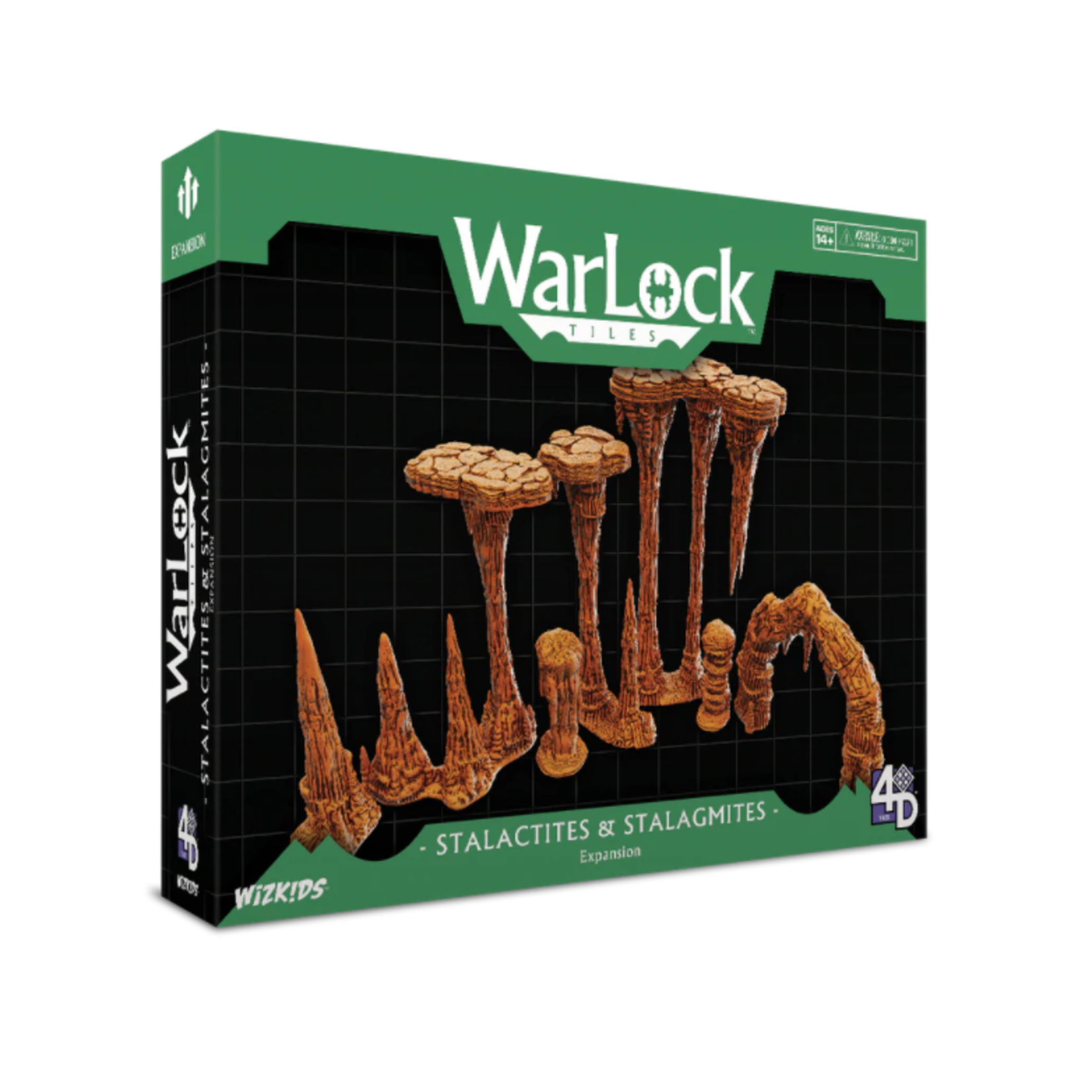 WizKids Warlock Tiles - Stalactites and Stalagmites Expansion
