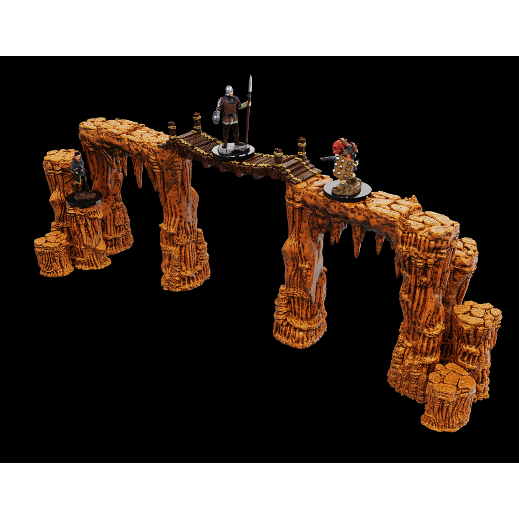 WizKids Warlock Tiles - Dripstone Bridges