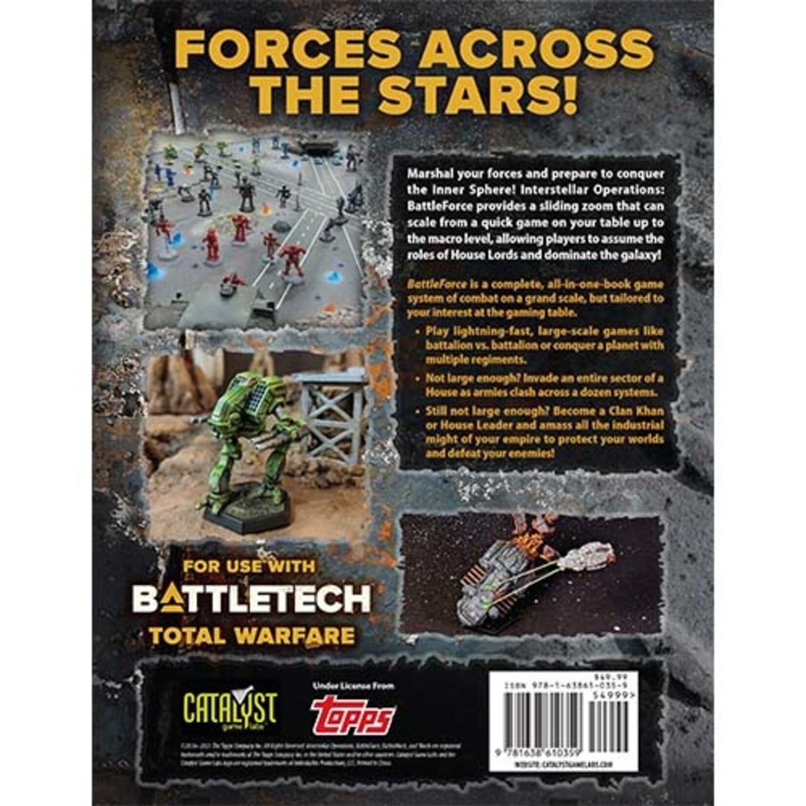 Catalyst Game Labs Battletech Interstallar Operations - Battleforce