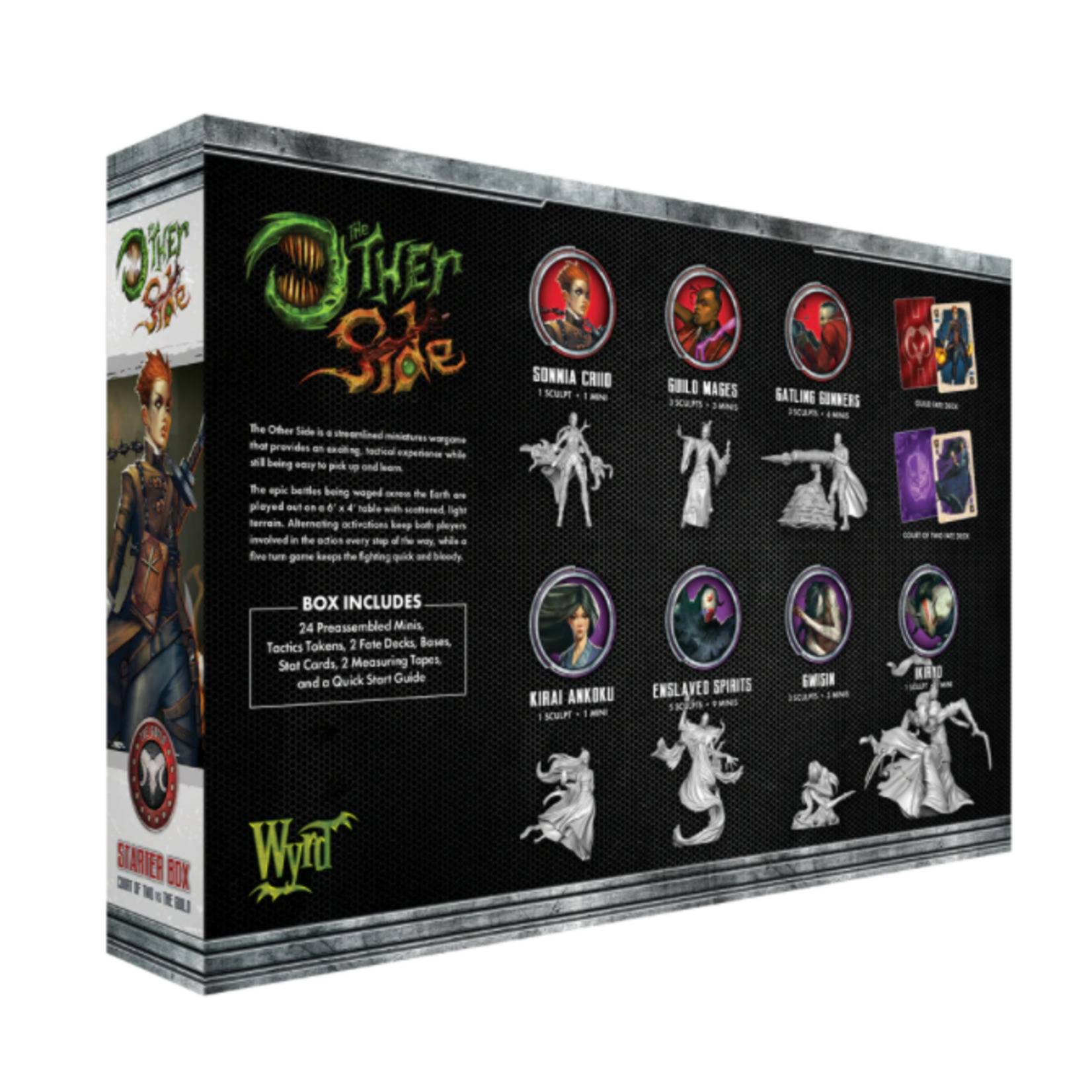 Wyrd Games Court of Two Vs The Guild Starter Box - The Other Side/Malifaux (ENG)