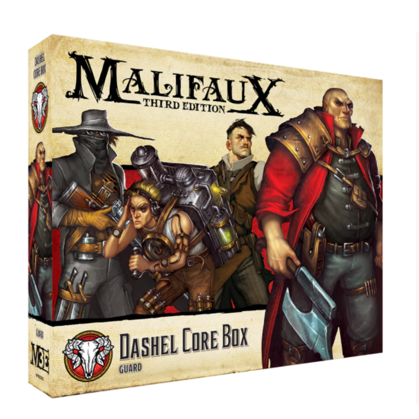 Wyrd Games Dashel Core Box - Malifaux3E - Guild