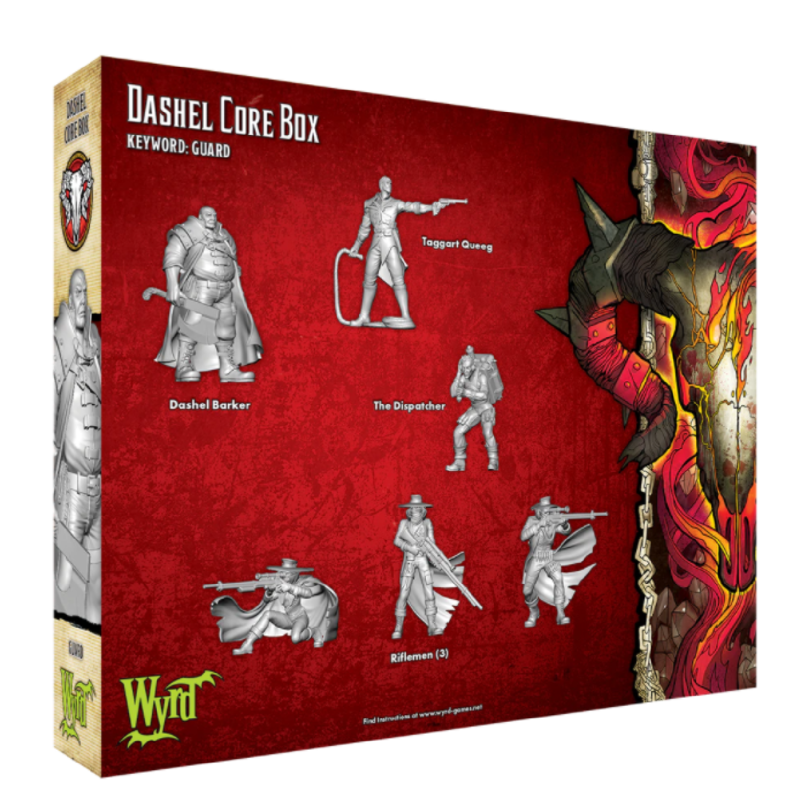Wyrd Games Dashel Core Box - Malifaux3E - Guild
