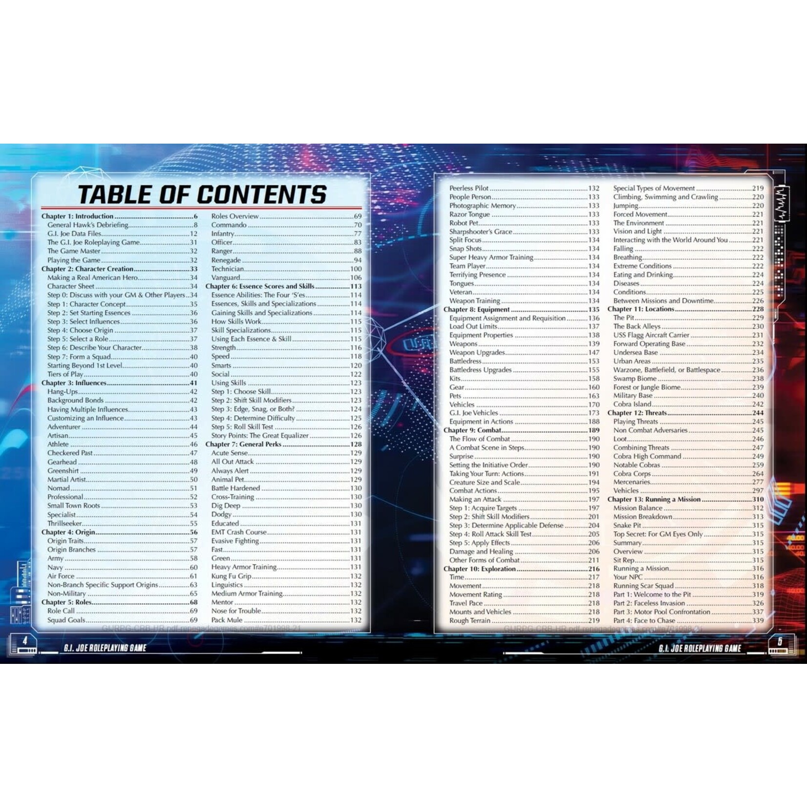 G.I. Joe Roleplaying Game Core Rulebook (ENG)