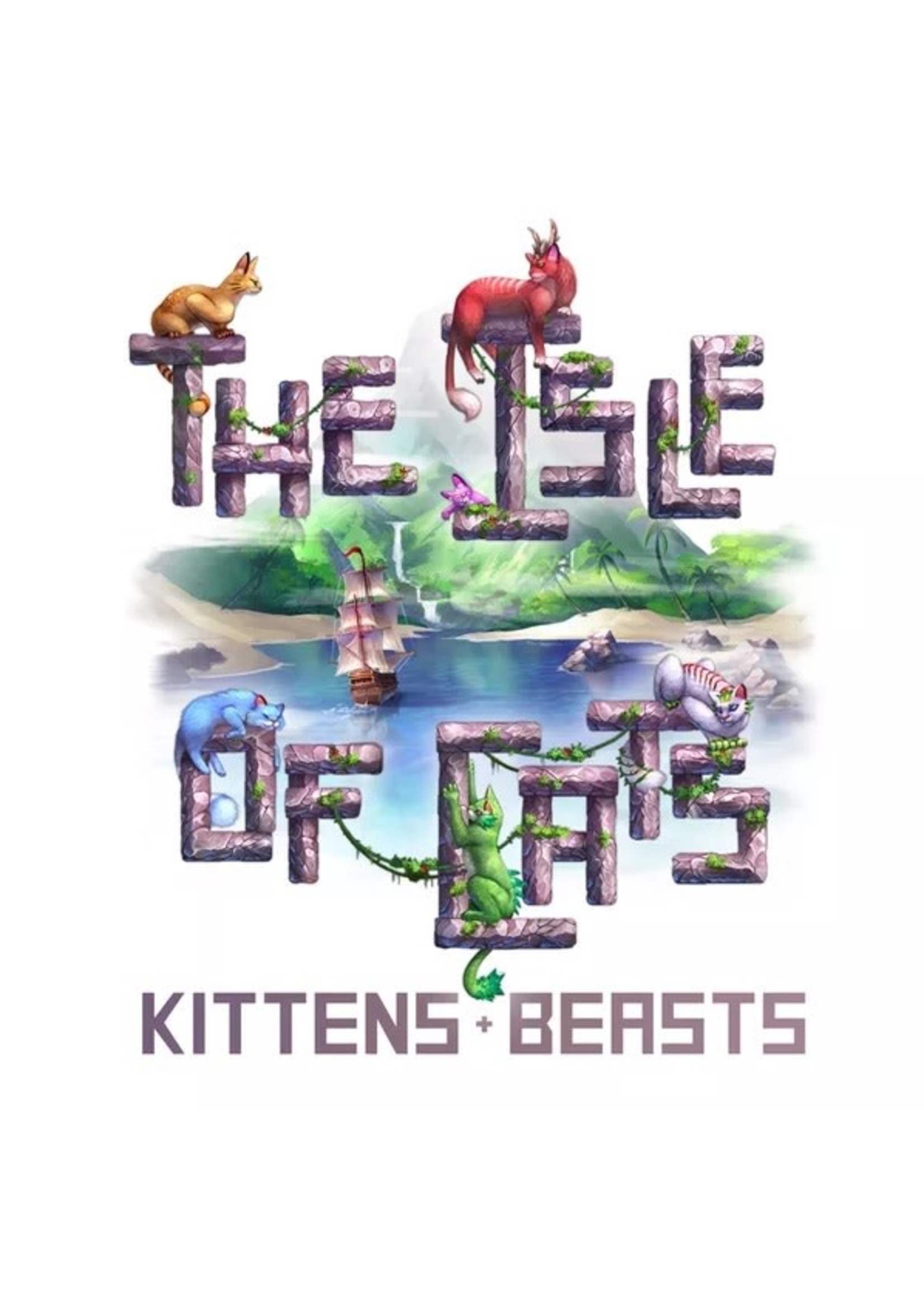 The City of Games (COG) Kittens & Beasts Expansion for The Isle of Cats (ENG)
