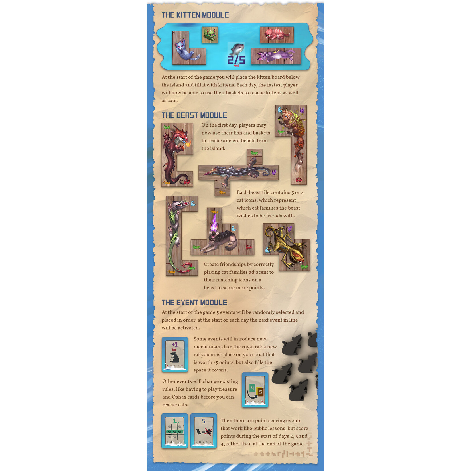 Kittens & Beasts Expansion for The Isle of Cats (ENG)